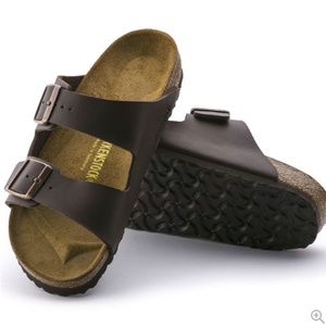 NEW Arizona Birkenstock Dark Brown 38 M EU